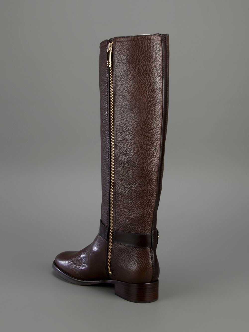 Tory burch Riding Boot in Brown | Lyst