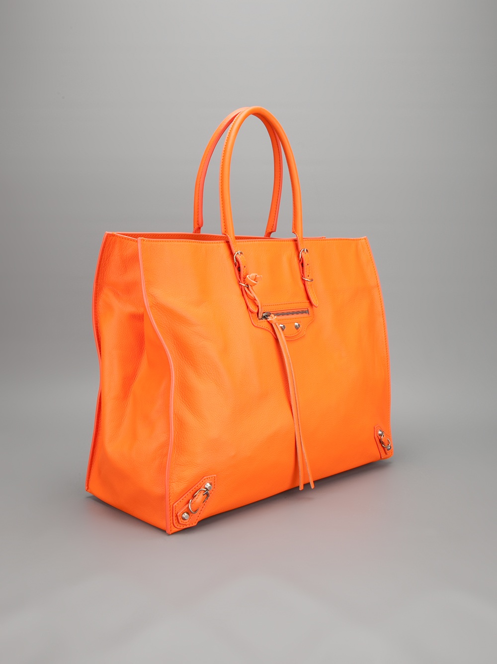 balenciaga orange bag