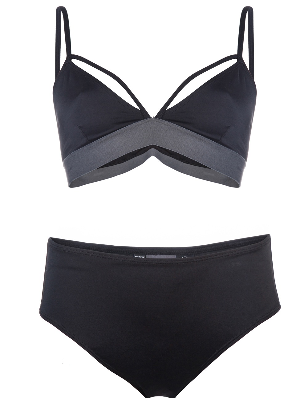 Lyst Cheap Monday XStrap Top Bikini in Black