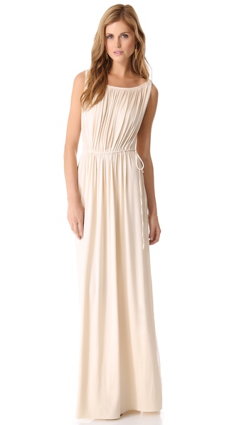 Rachel pally Grecian Long Dress in Natural - Lyst