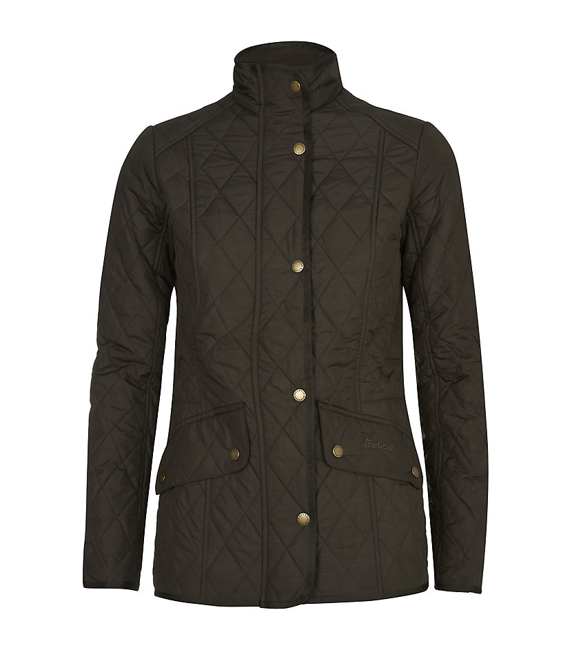 Barbour Emily Bond Quilted Jacket in Green (khaki) | Lyst