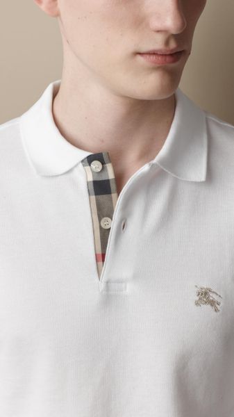 <b>...</b> Burberry Long Sleeve <b>Polo Shirt</b> in White for Men <b>...</b> - burberry-white-long-sleeve-polo-shirt-product-3-11280572-531346861_large_flex