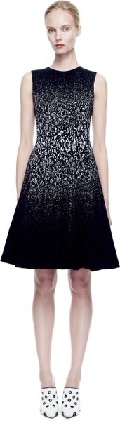 Prabal Gurung Sleeveless Jersey Fit and Flare Dress in Black (Black ...