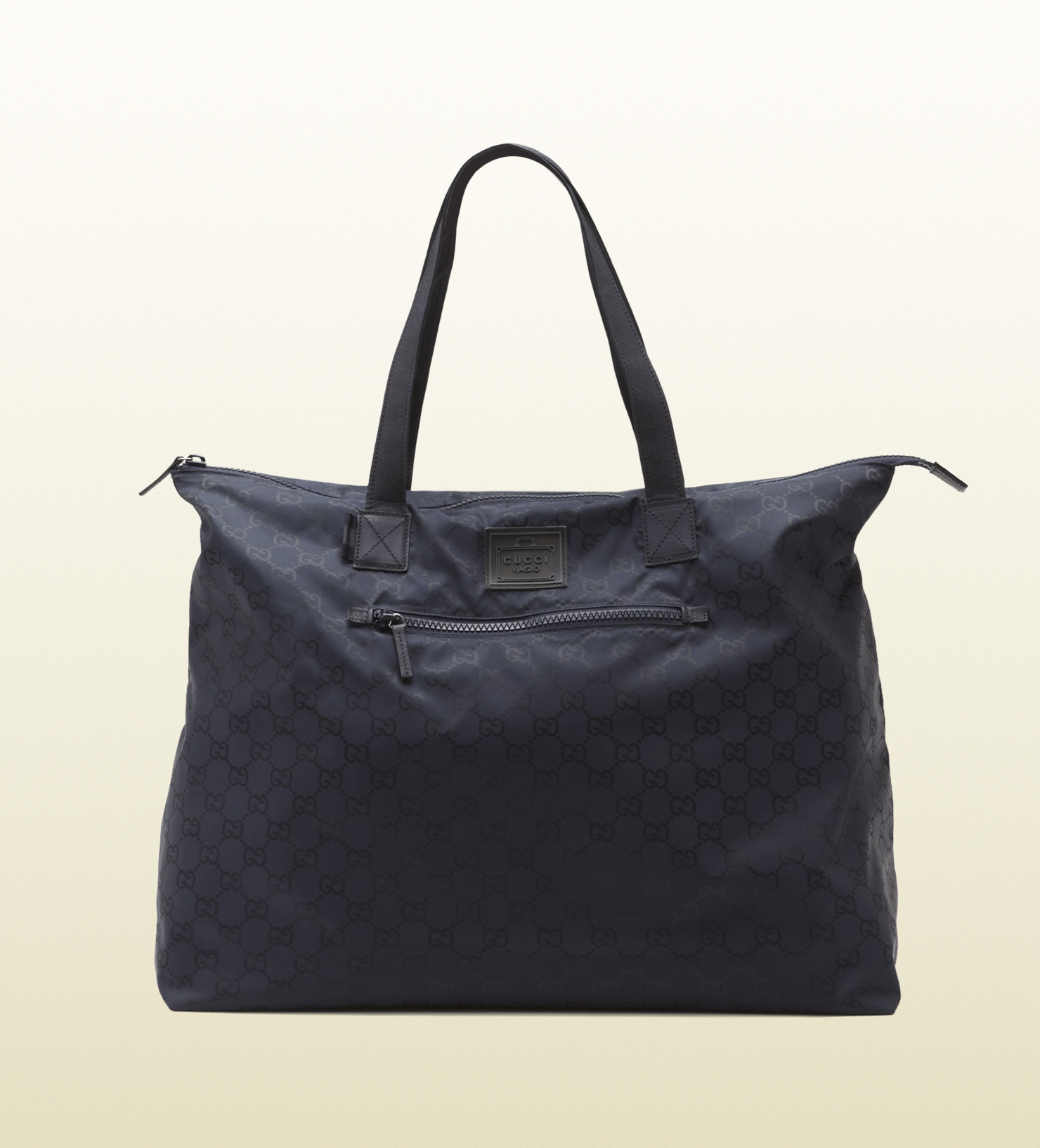Lyst - Gucci Blue Gg Nylon Duffel Bag From Viaggio Collection in Blue ...