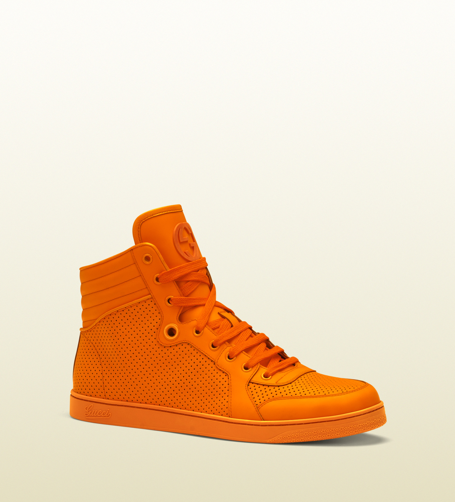 gucci sneakers orange