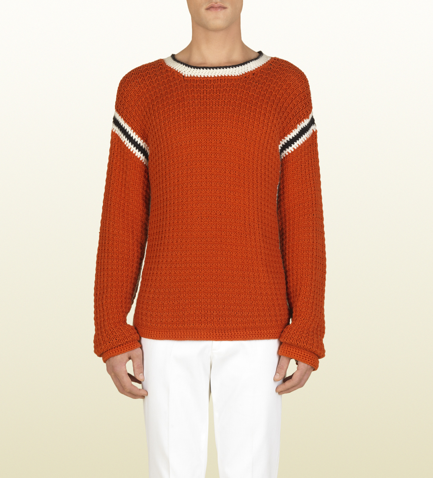 gucci orange sweater