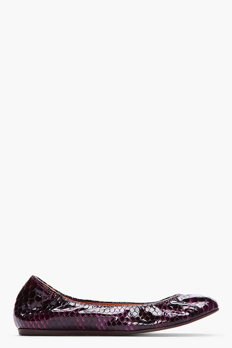 plum colored flats