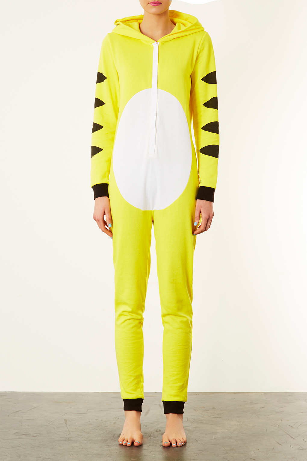 Image result for TopShop YELLOW TIGER ONESIE