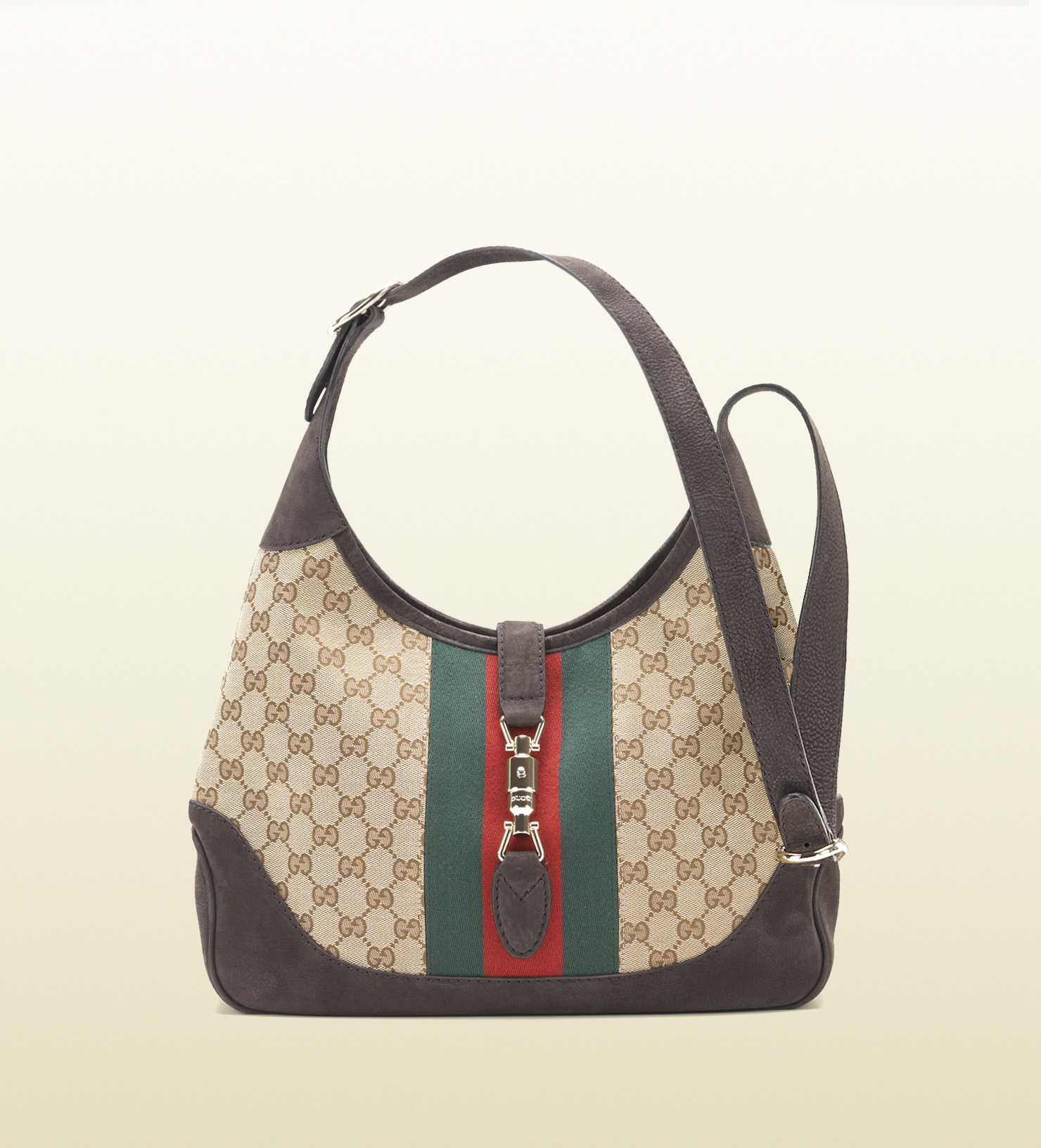 Lyst Gucci Jackie Shoulder Bag In Natural Gallery