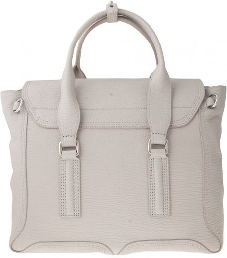 3.1 Phillip Lim Pashli Medium in White (feather) | Lyst