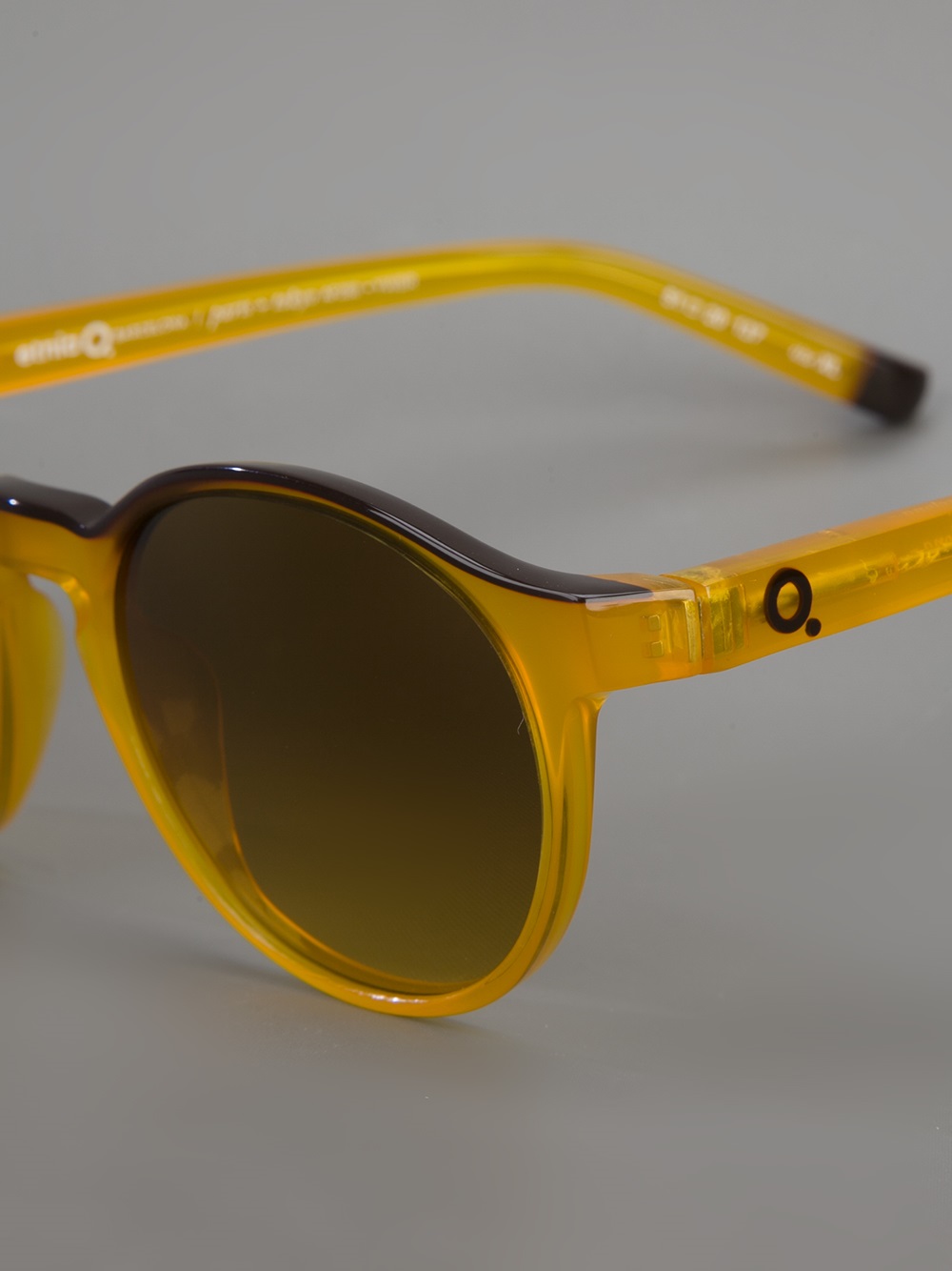 Lyst Etnia Barcelona Round Frames Sunglasses in Yellow