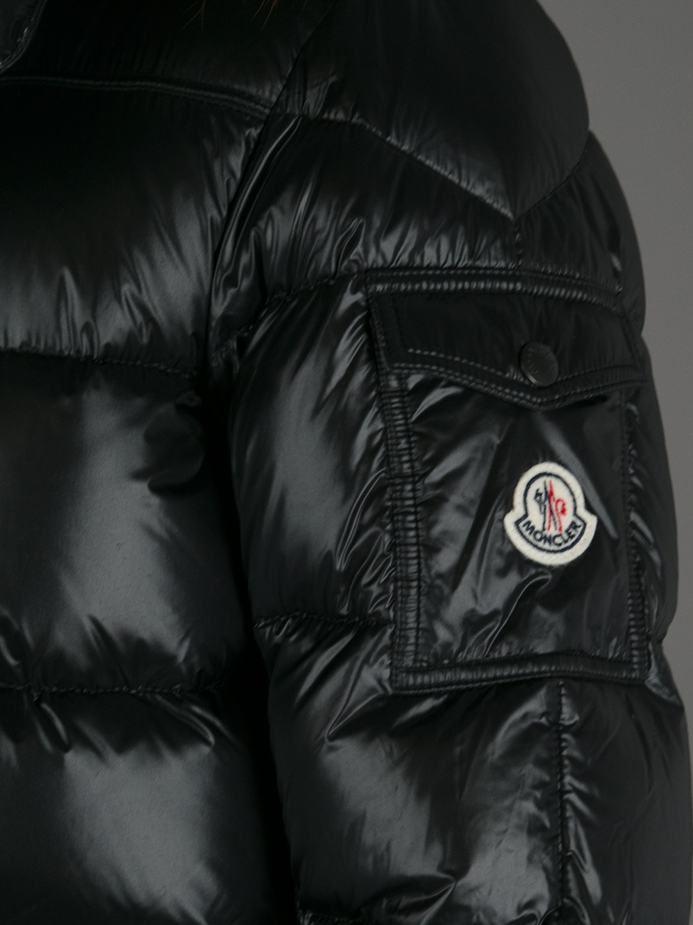 Lyst - Moncler Hubert Padded Jacket in Black for Men