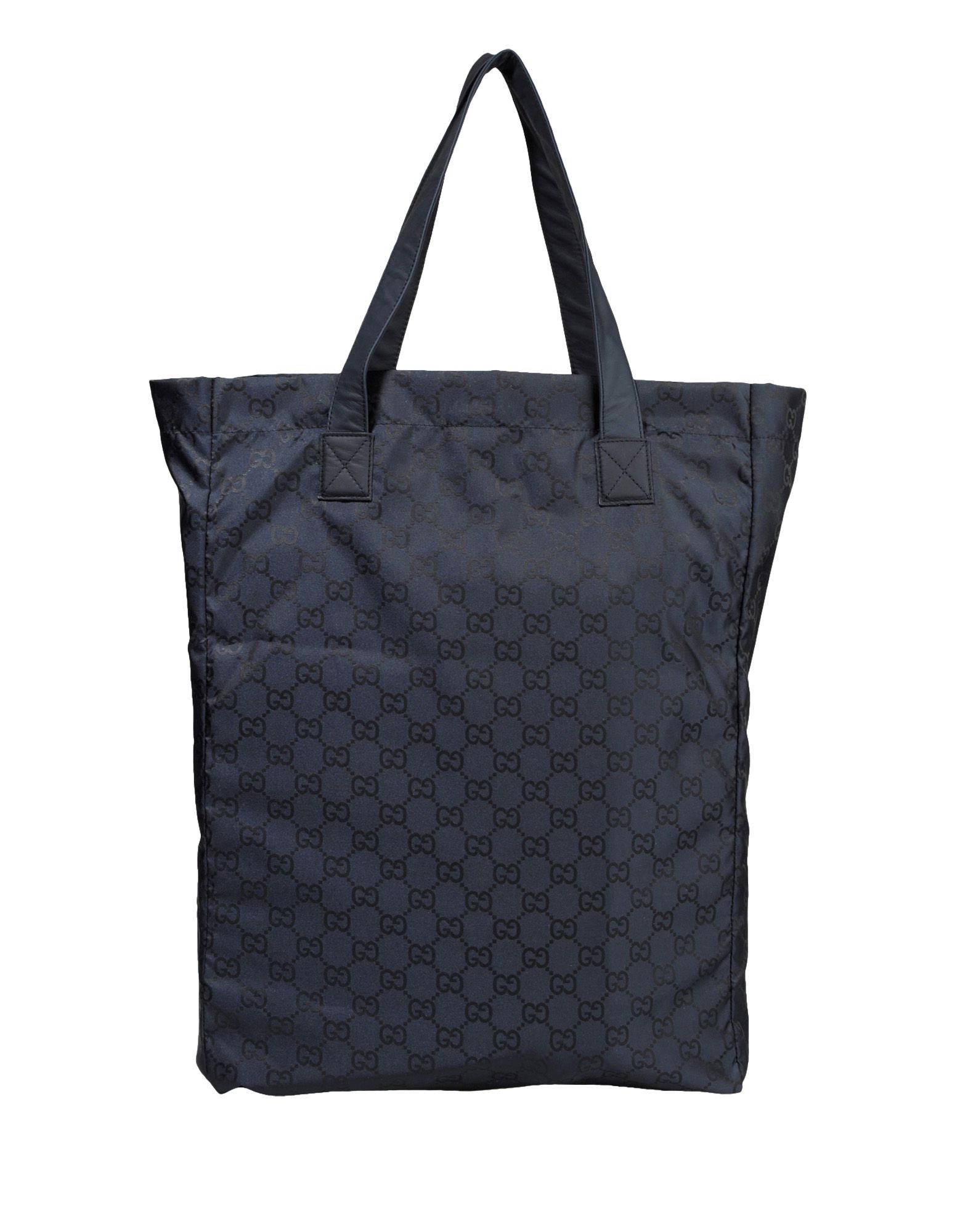 Gucci Large Fabric Bag in Blue (Dark blue) | Lyst