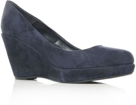 Carvela Kurt Geiger Agate Wedges in Blue | Lyst