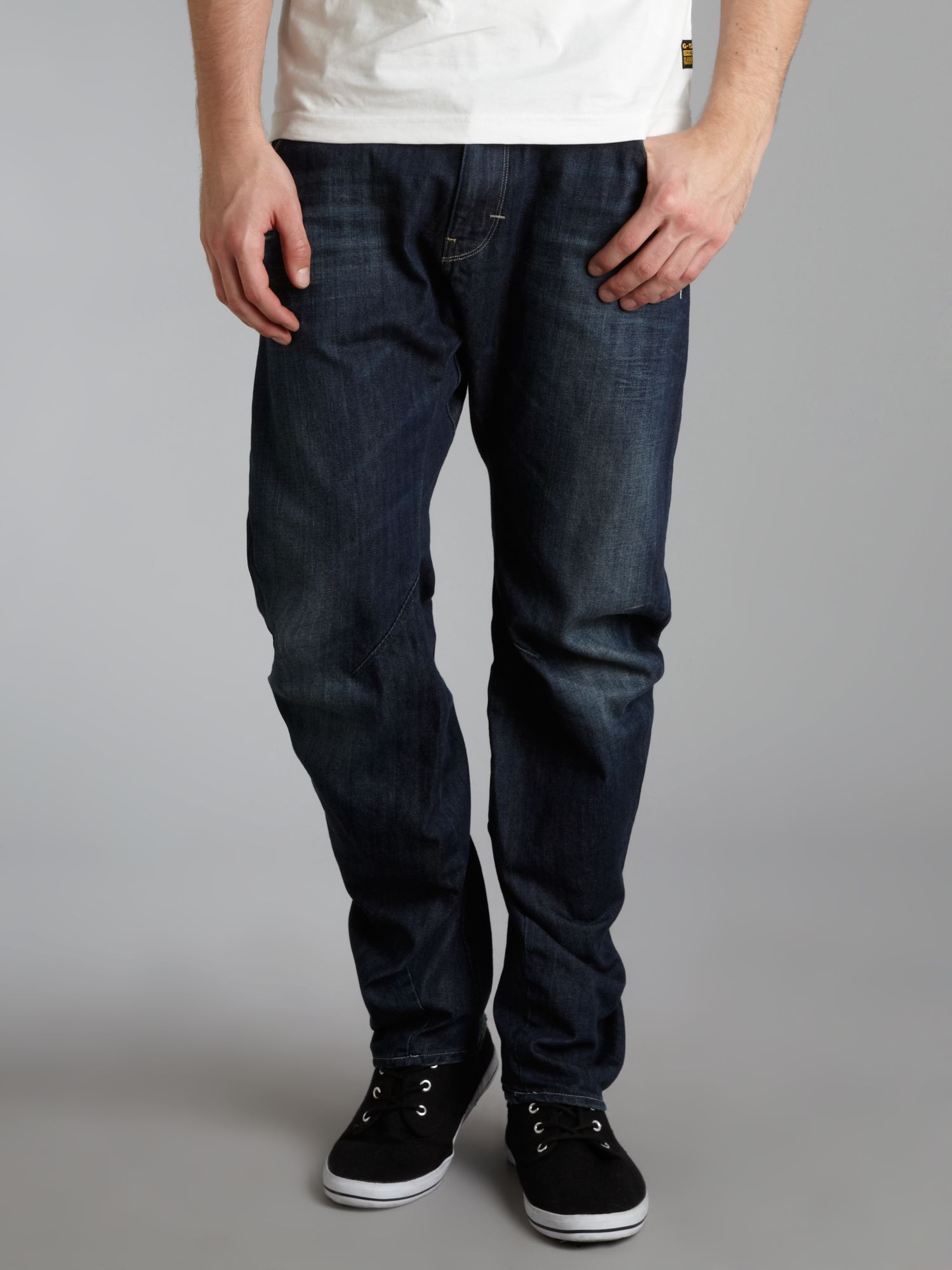 G-star raw Arc 3d Loose Tapered Jeans in Blue for Men | Lyst