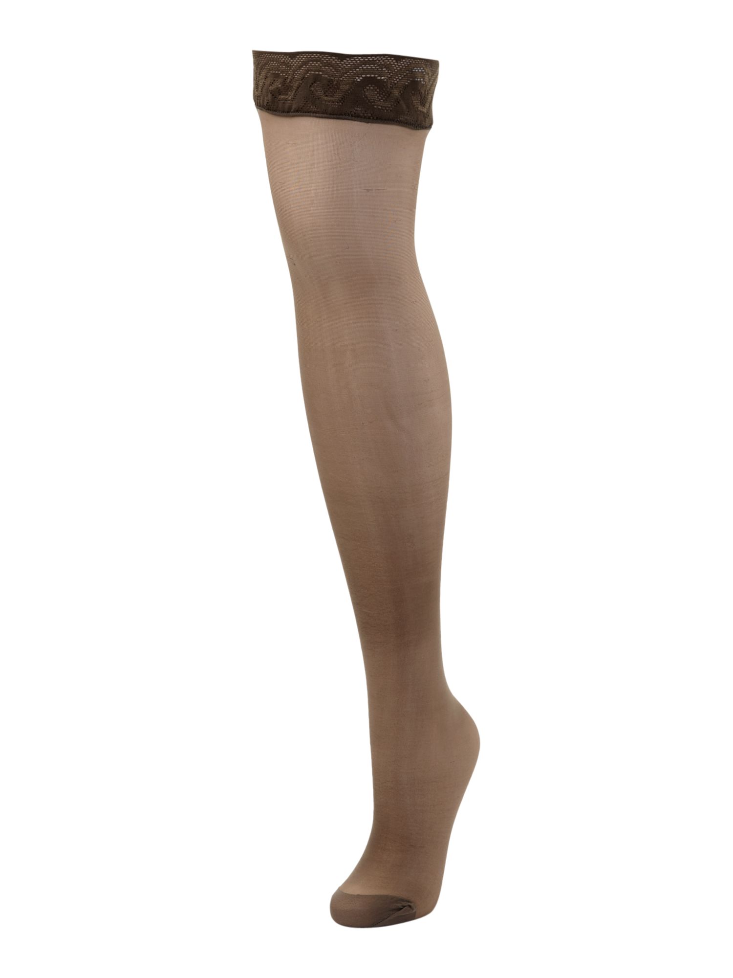 Pretty Polly Nylons Denier Gloss Hold Ups In Black Lyst