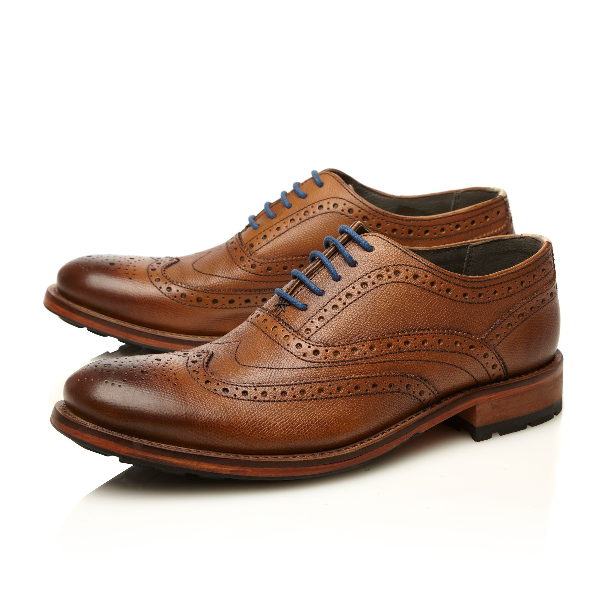 ted baker brown brogues