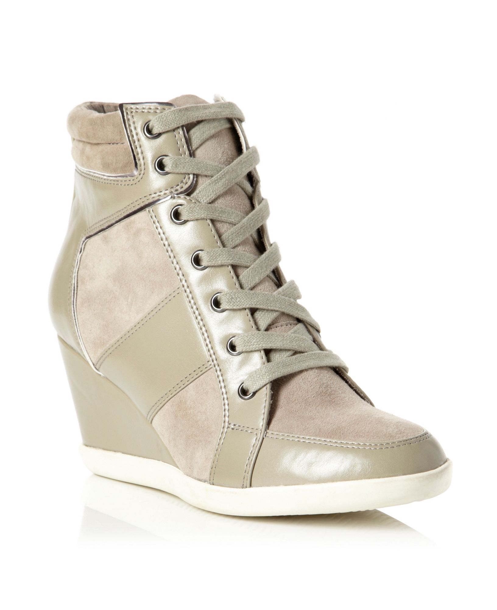 square toe wedge heels
