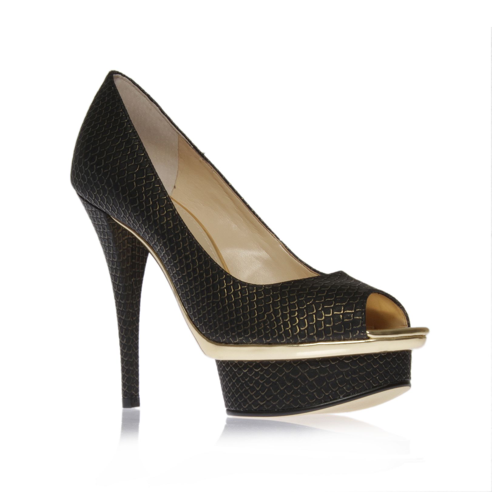 Enzo Angiolini Loveyoutoo3 Court Shoes in Black | Lyst