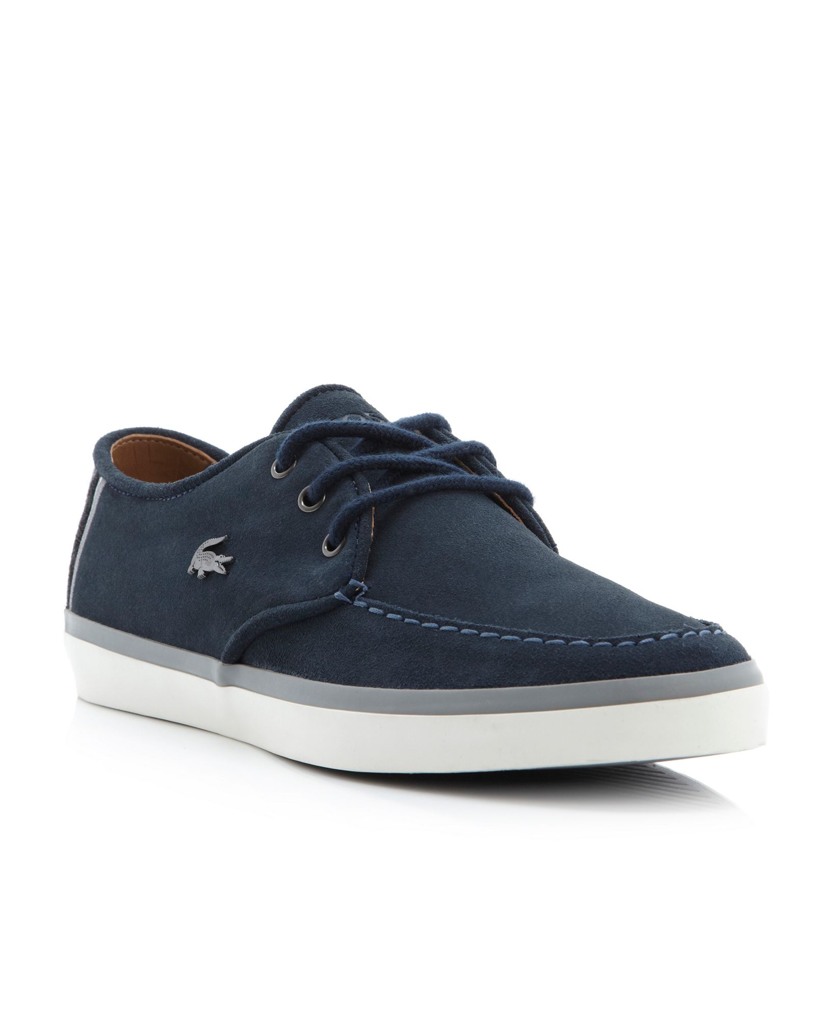 Lacoste Sevrin 2 Eyelet Apron Trainers in Blue for Men | Lyst
