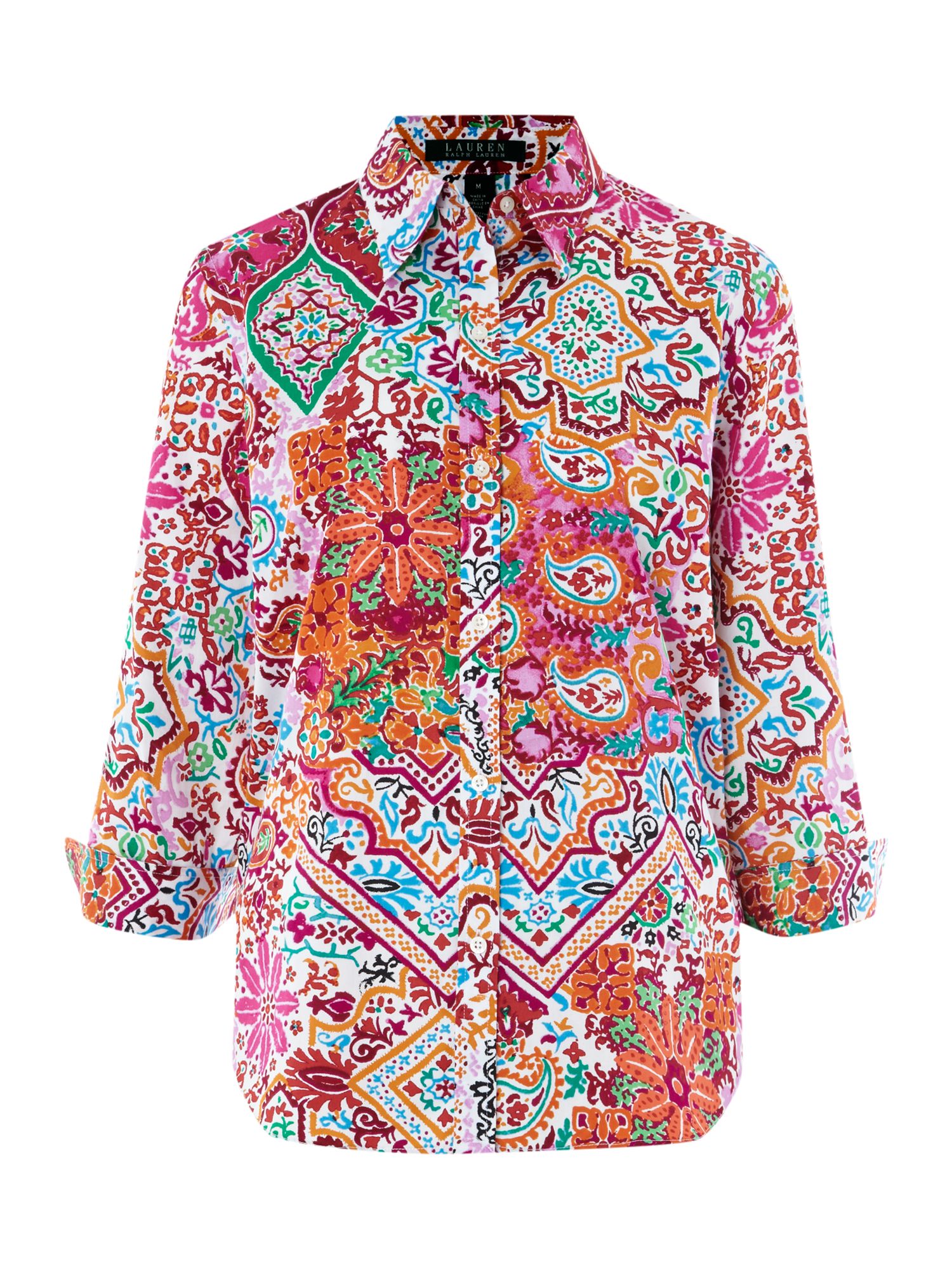 Lauren By Ralph Lauren Paisley Print Shirt in Multicolor (Multi ...