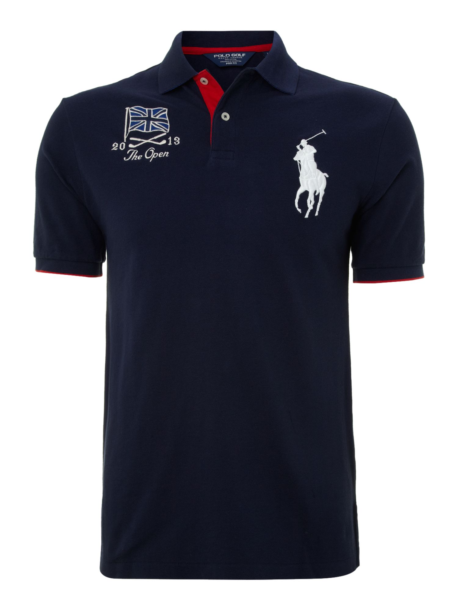 Ralph Lauren Golf Open Flag Polo Shirt in Blue for Men (Navy) | Lyst