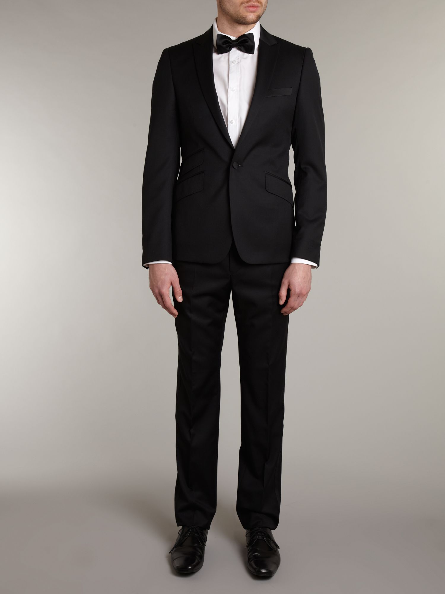 Ted baker Super Slim Dinner Suit in Black for Men | Lyst