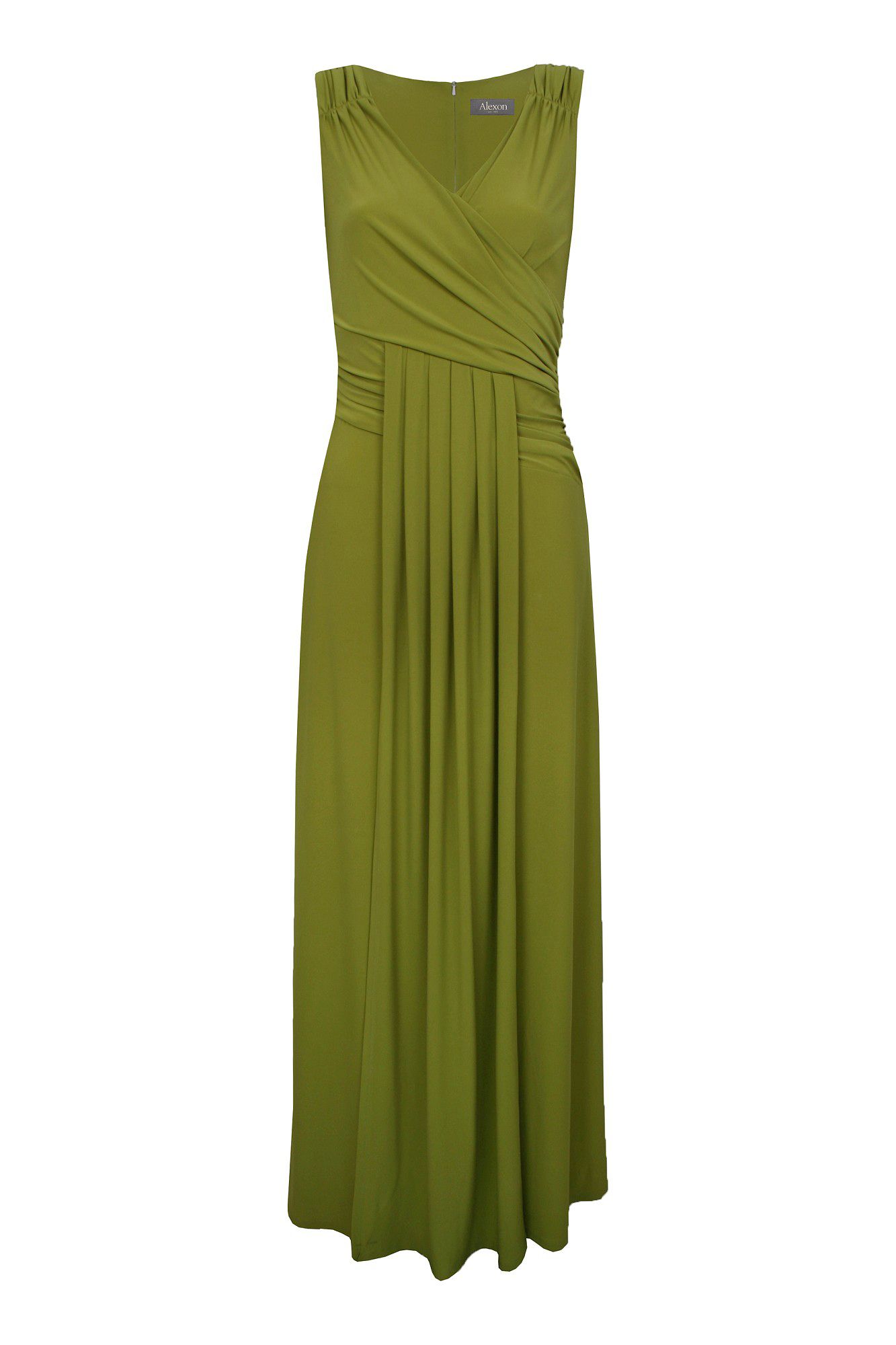 Alexon Jersey Maxi Dress in Green | Lyst