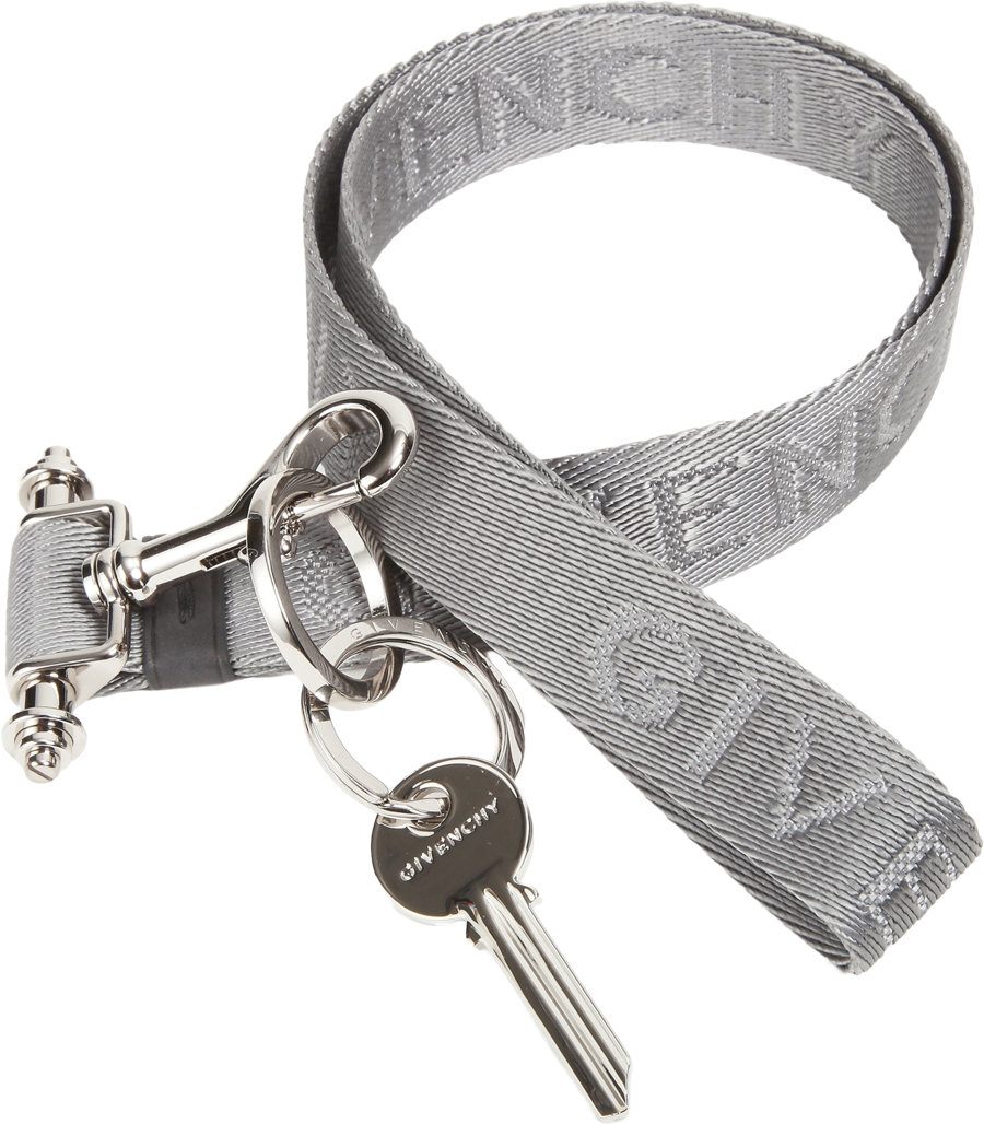 Givenchy Key Ring Lanyard in Gray for Men (grey) | Lyst