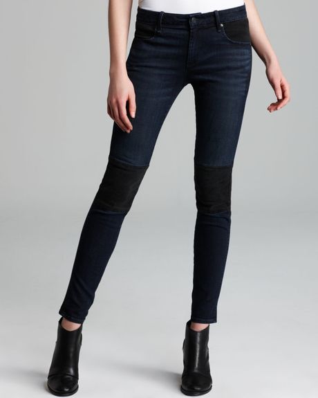 Marc By Marc Jacobs Jeans Seamed Cigarette Skinny in Black (Tiia) | Lyst