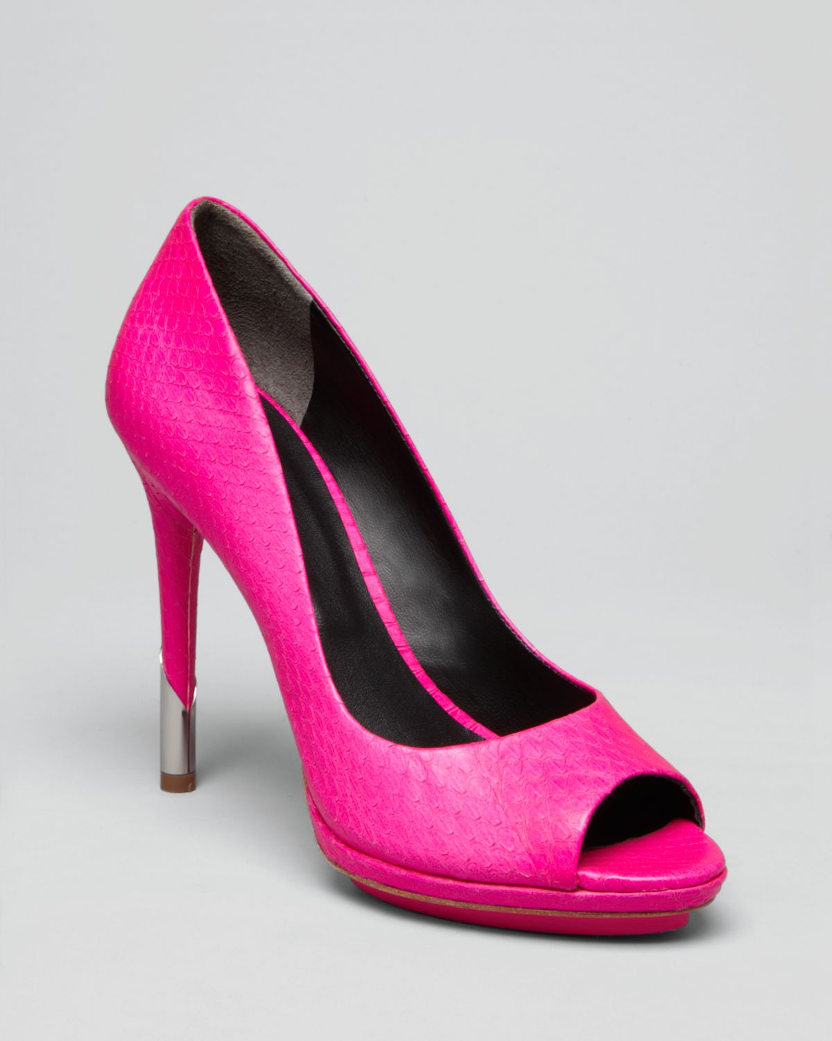 Rachel Roy Peep Toe Platform Pumps Penelopey High Heel in Pink (Orchid ...