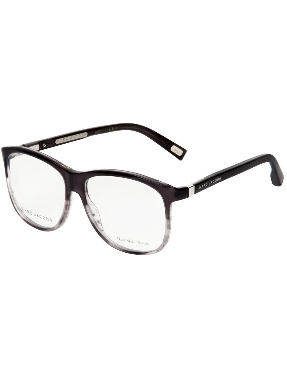 marc square frame sunglasses in black lyst marc square frame sunglasses in black lyst