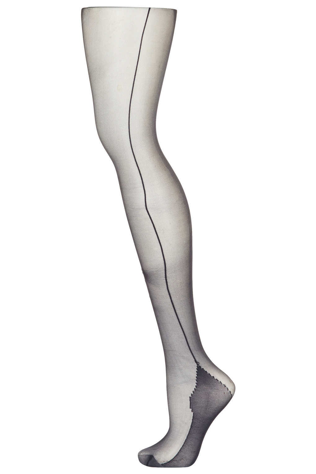 Lyst Topshop Navy Sheer Seam Back Tights In Blue 