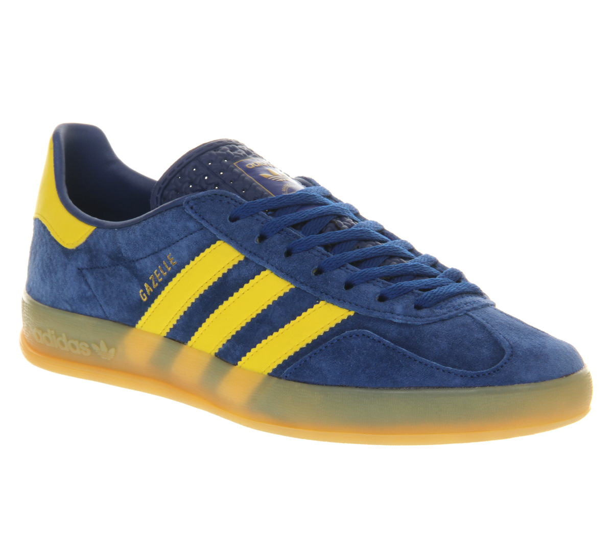 adidas gazelle yellow & blue adidas gazelle yellow & blue