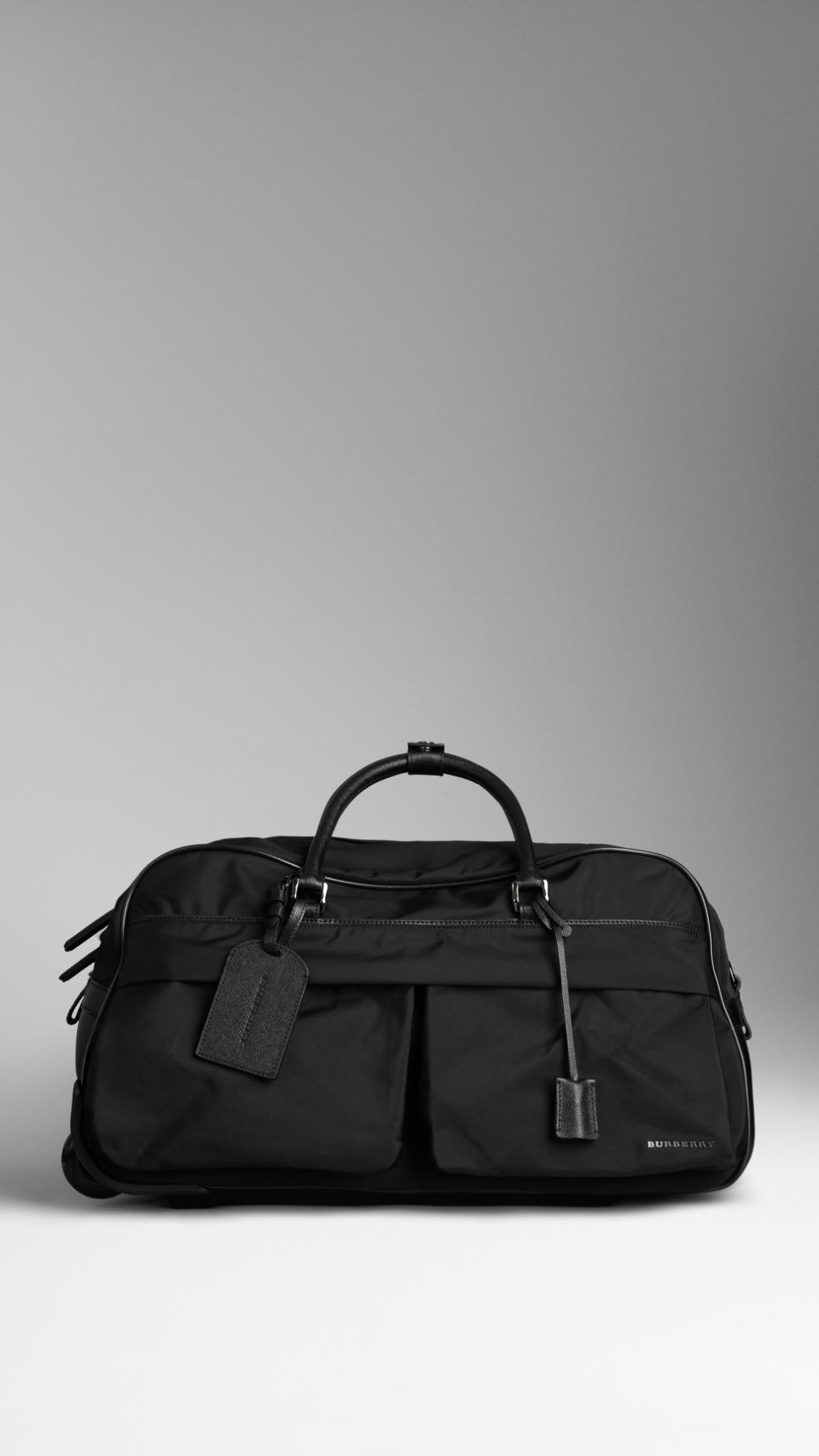 Burberry Travel Bag With Wheels IUCN Water