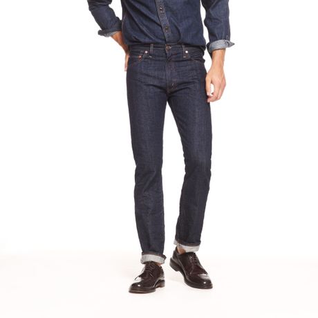 J.crew Levis Vintage Clothing 505 Jean in Tough Rinse in Blue for Men ...