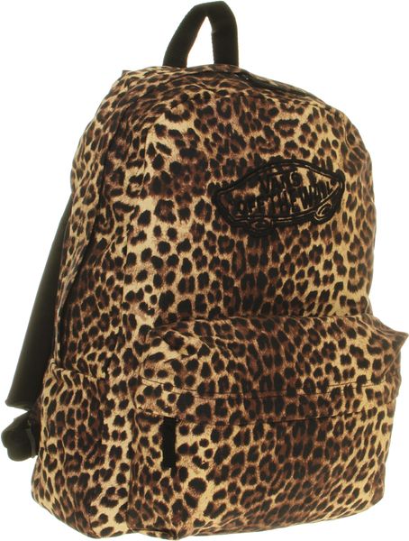 Vans Realm Backpack in Animal for Men (leopard) | Lyst