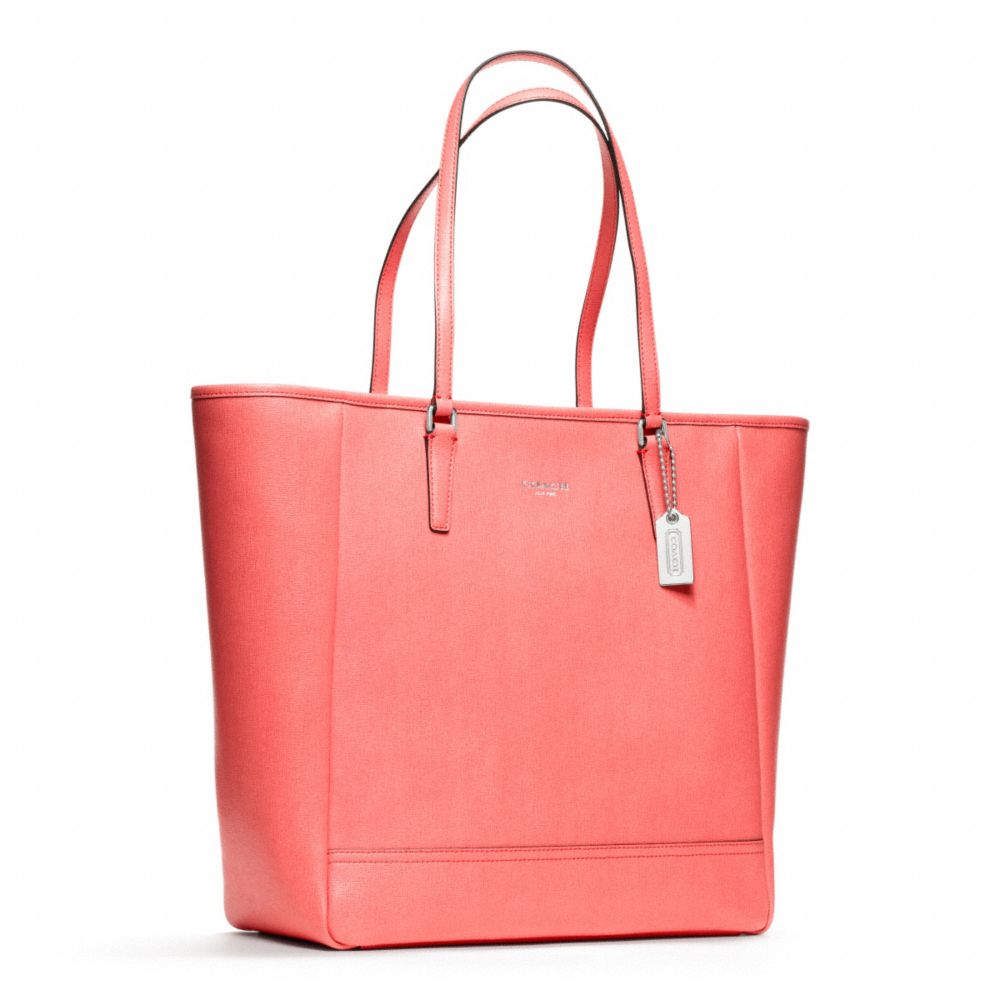 coach pink town tote