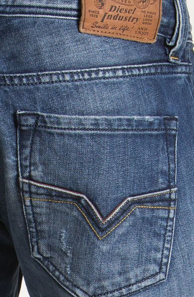 Diesel Larkee Straight Leg Jeans in Blue for Men (0805q) | Lyst