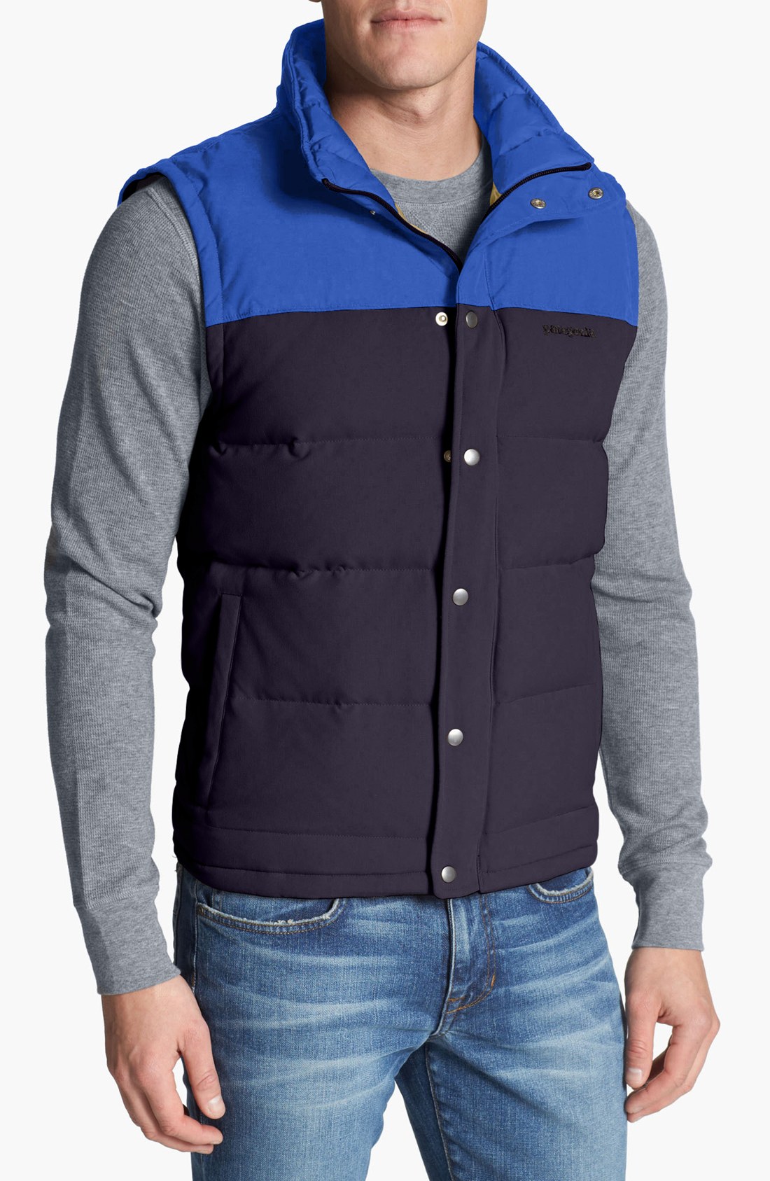 Patagonia Bivy Down Vest in Blue for Men (Classic Navy) | Lyst