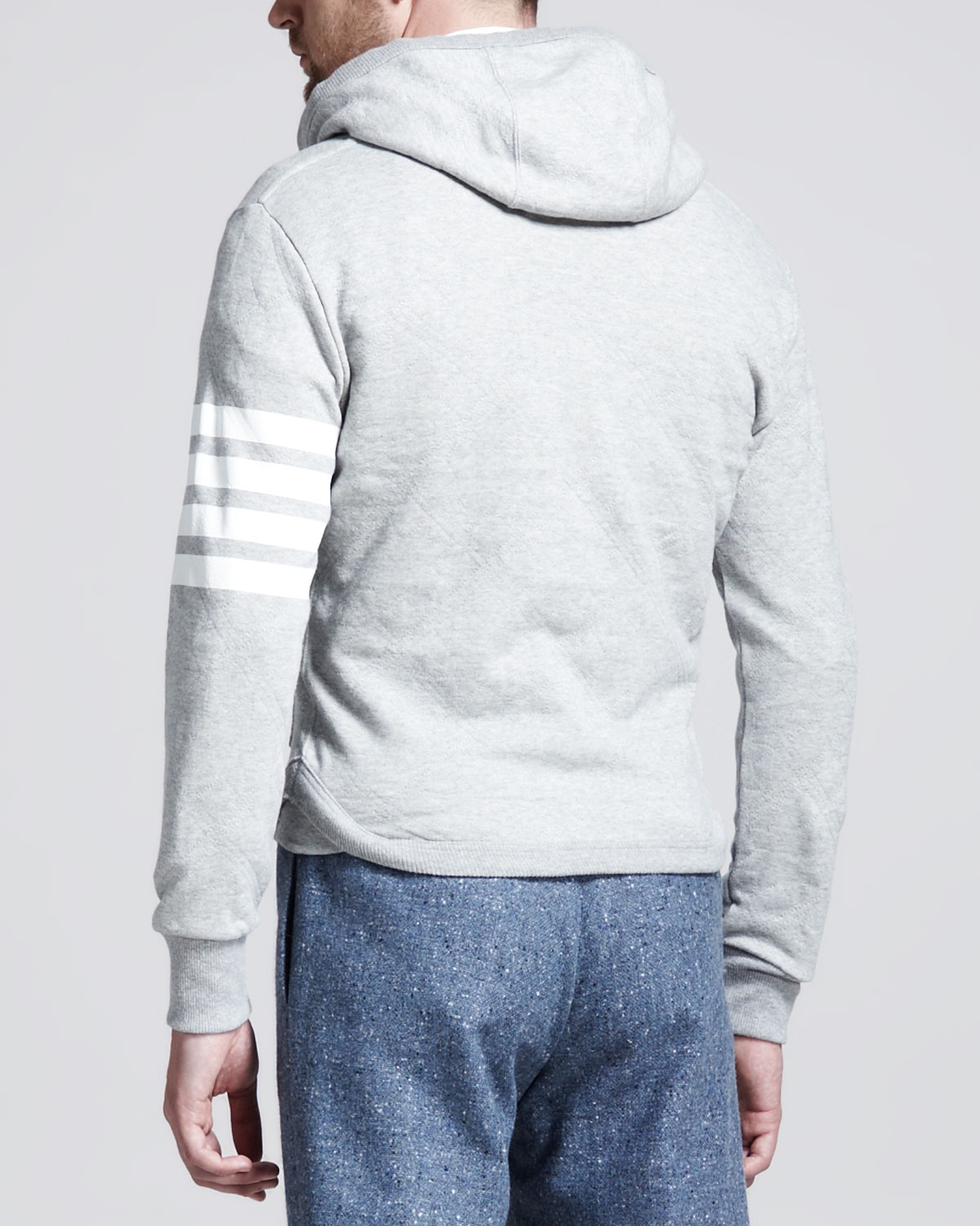 sweatshirt button down