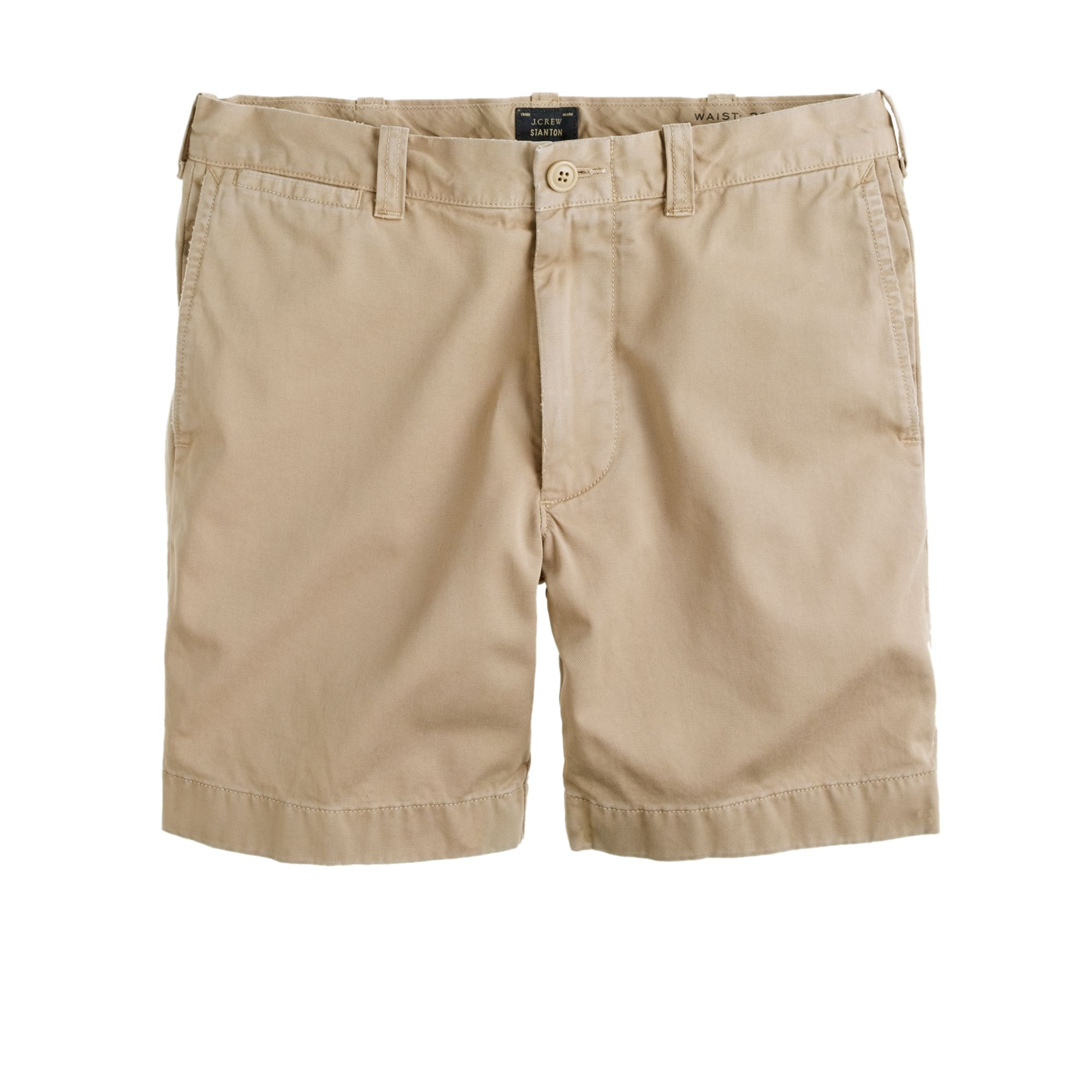 j crew mens khaki shorts