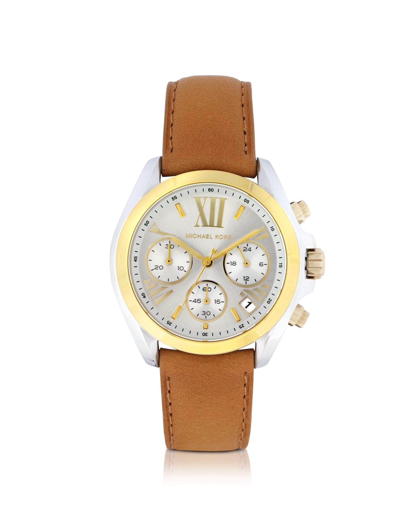 michael kors bradshaw leather strap