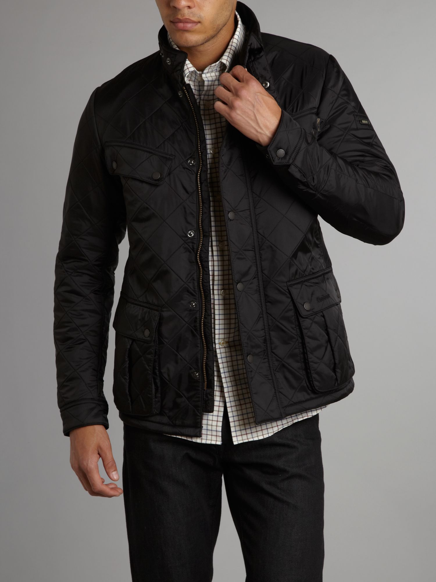 barbour international quilted jacket mens | Peninsula Conflict ...