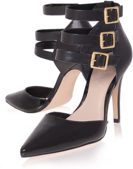 Carvela Kurt Geiger Adriana Court Shoes in Black | Lyst