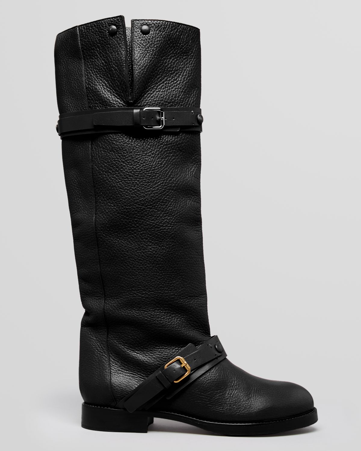 buckle moto boots