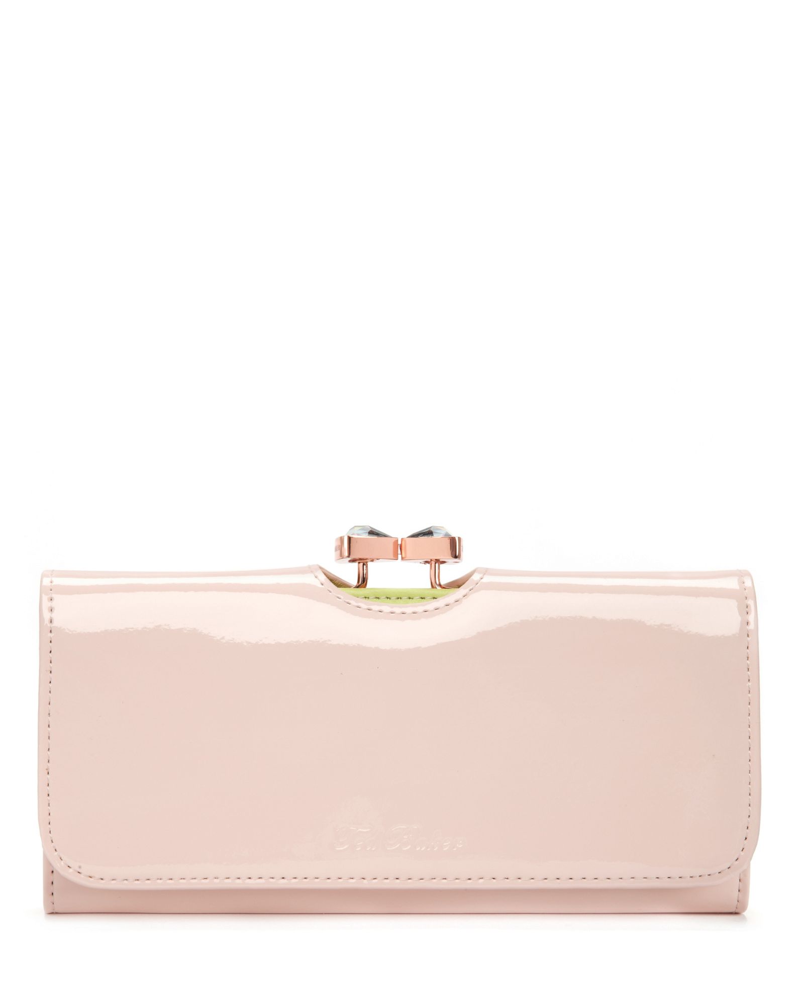 Ted Baker Titiana Patent Matinee Purse in Pink (Light Pink) | Lyst