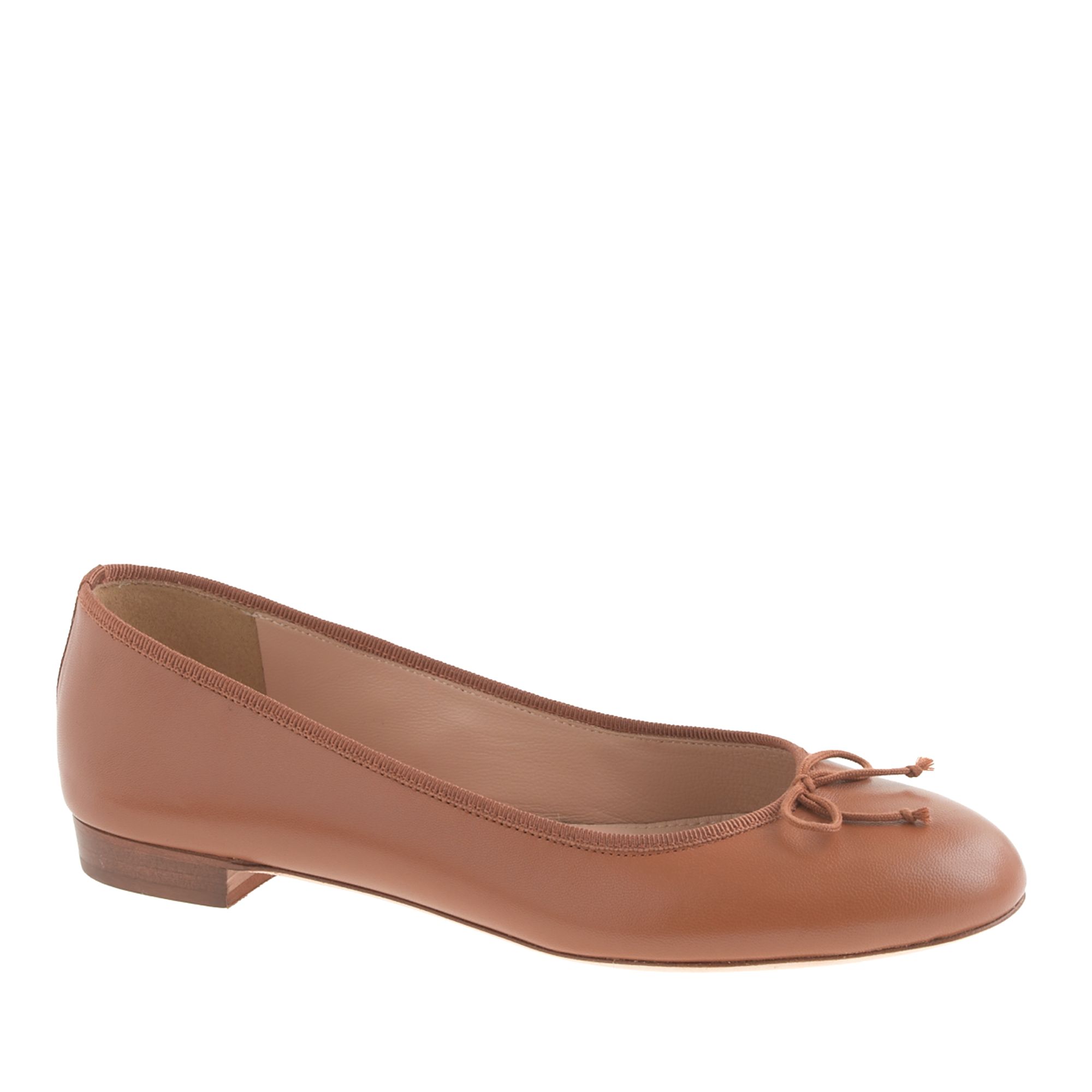 J.crew Kiki Ballet Flats in Natural Lyst