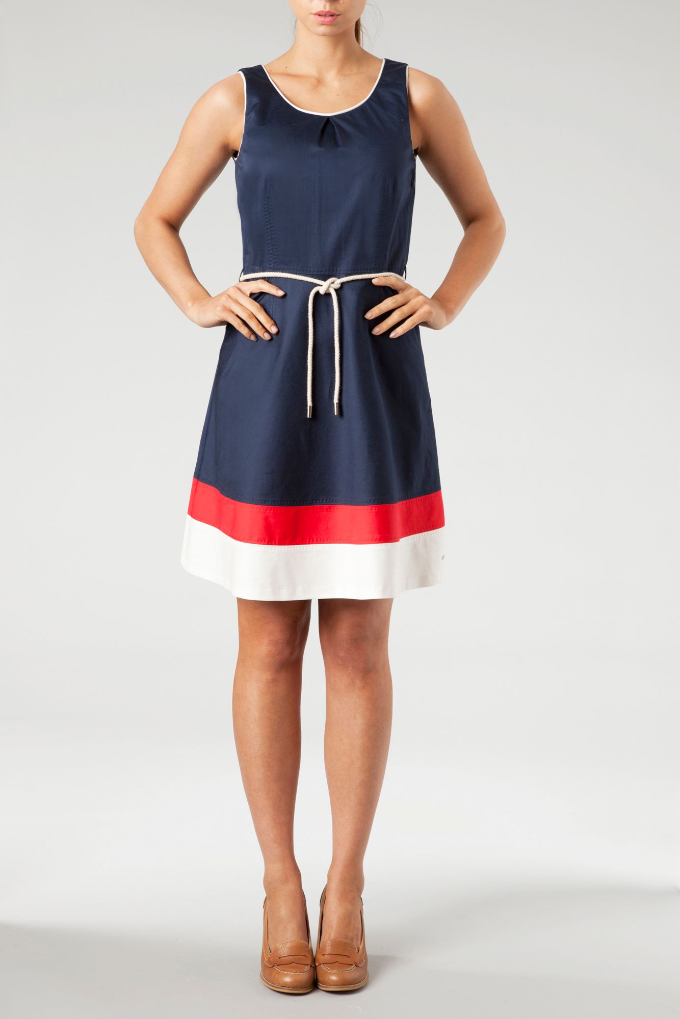 Tommy hilfiger Dessie Colorblock Sleeveless Dress in Blue