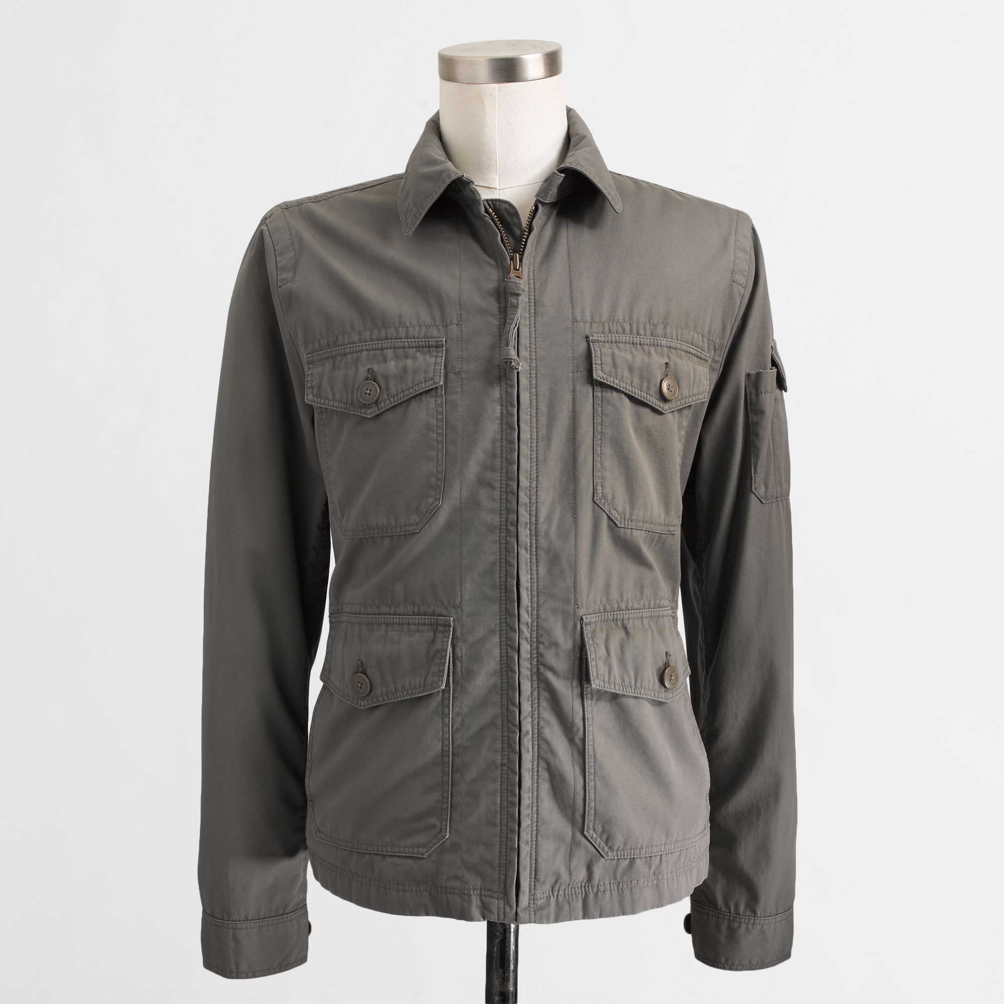 Lyst - J.Crew Factory Conrad Utility Jacket in Gray for Men